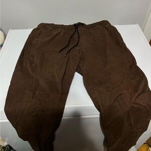 Brown, cargo jeans, casual drip fit